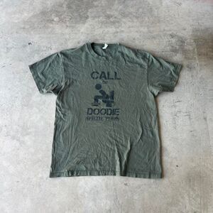 Call of Doodie Funny Shirt Green y2k Mens size L